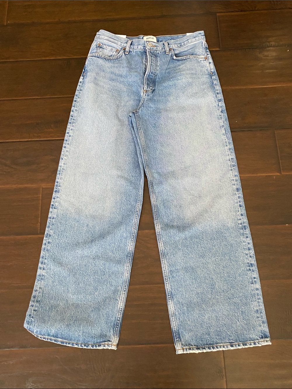 New with tag Agolde Low Sluggy Baggy jeans women’s size 28*30”